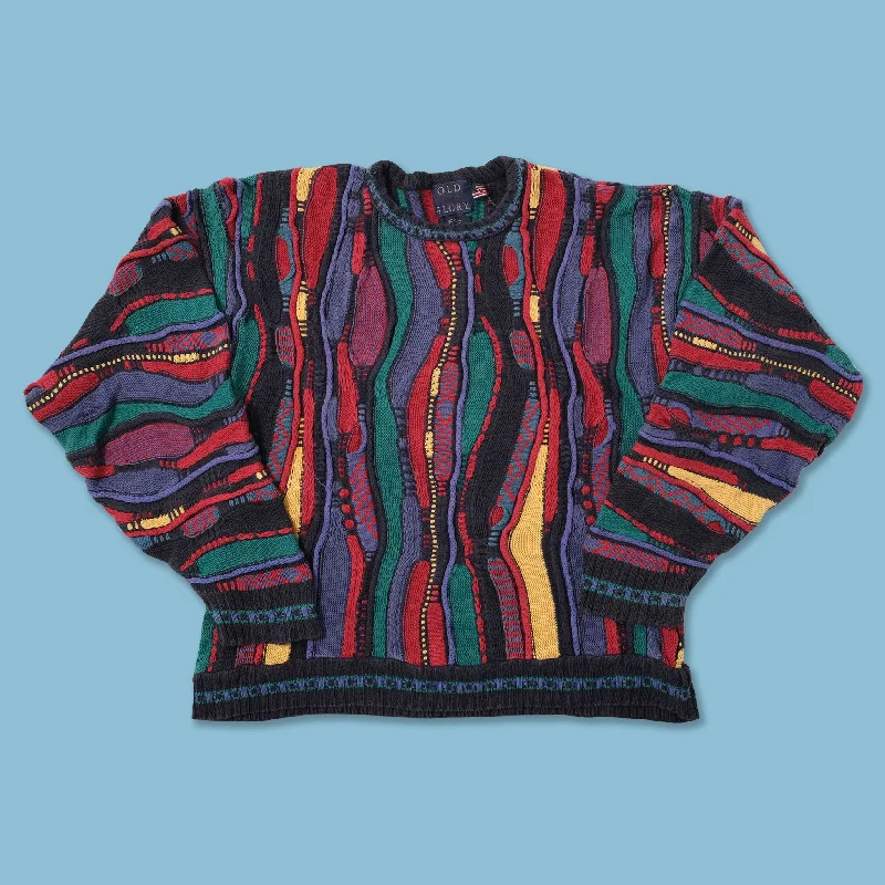 - Parrot climbing and standing wooden frameVintage Coogi Style Knit Sweater Large