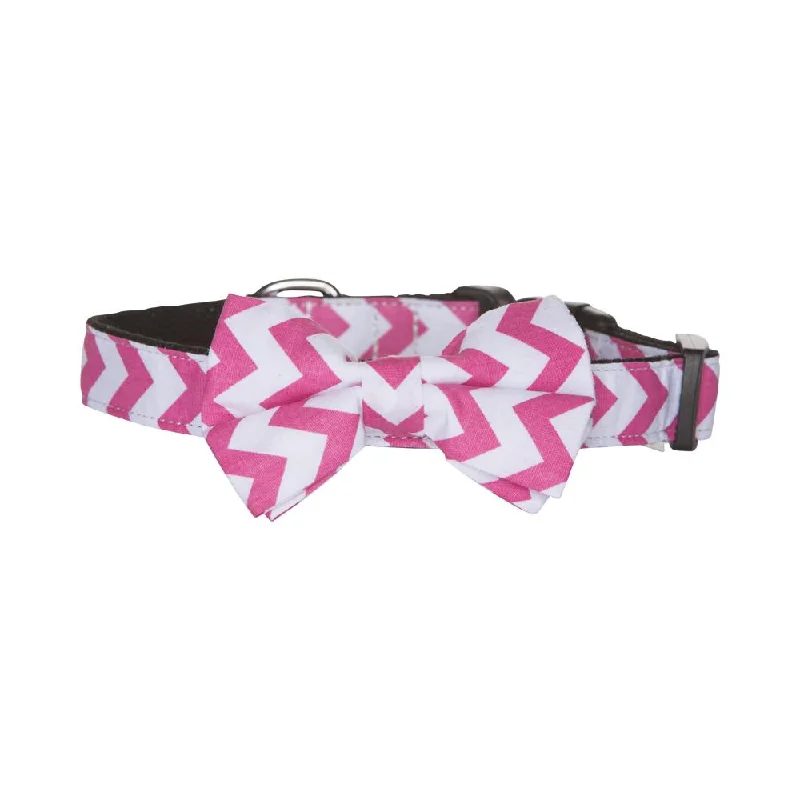 - Automatic temperature adjustment cat bedHamish McBeth Bowtie Dog Collar - Pink Chevron