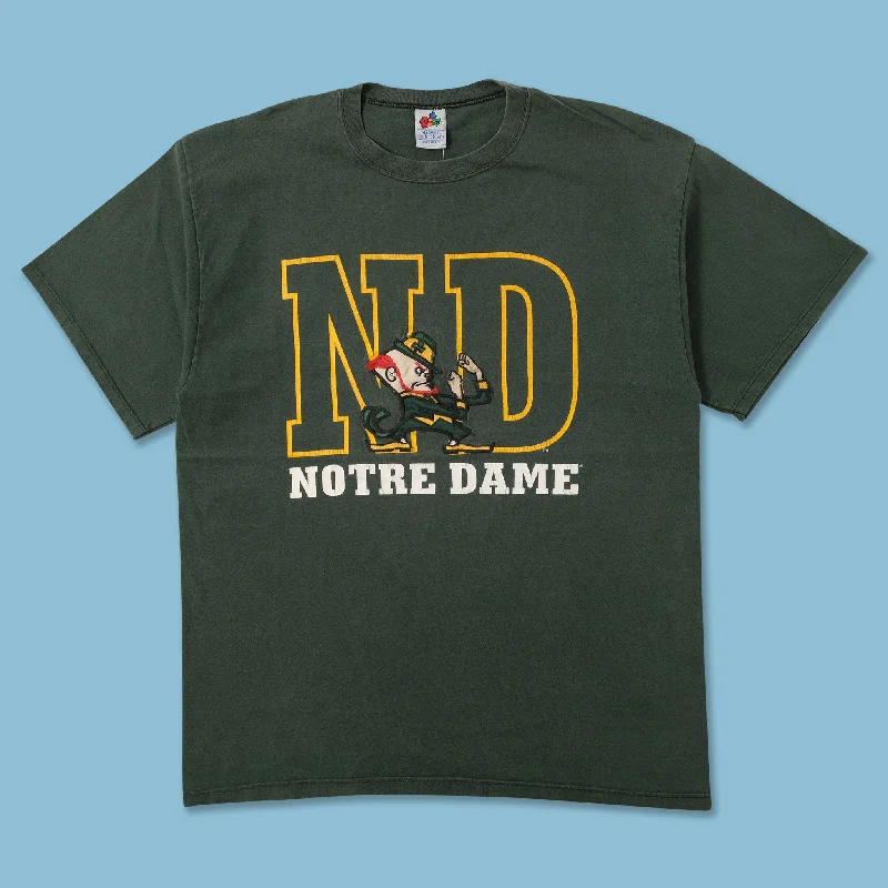 - Custom pet birthday cakeVintage Notre Dame T-Shirt Large