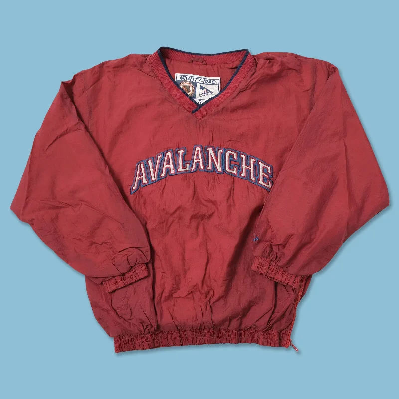 - Remote interactive pet feederVintage Women's Colorado Avalanche Windbreaker Small