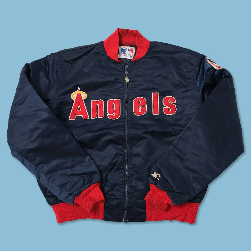 - Hamster silent running wheel to prevent chewingVintage Starter Los Angeles Angels Satin Bomber Jacket Large