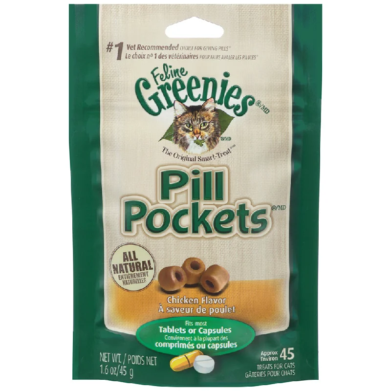    - Kitten food  Feline Pill Pockets