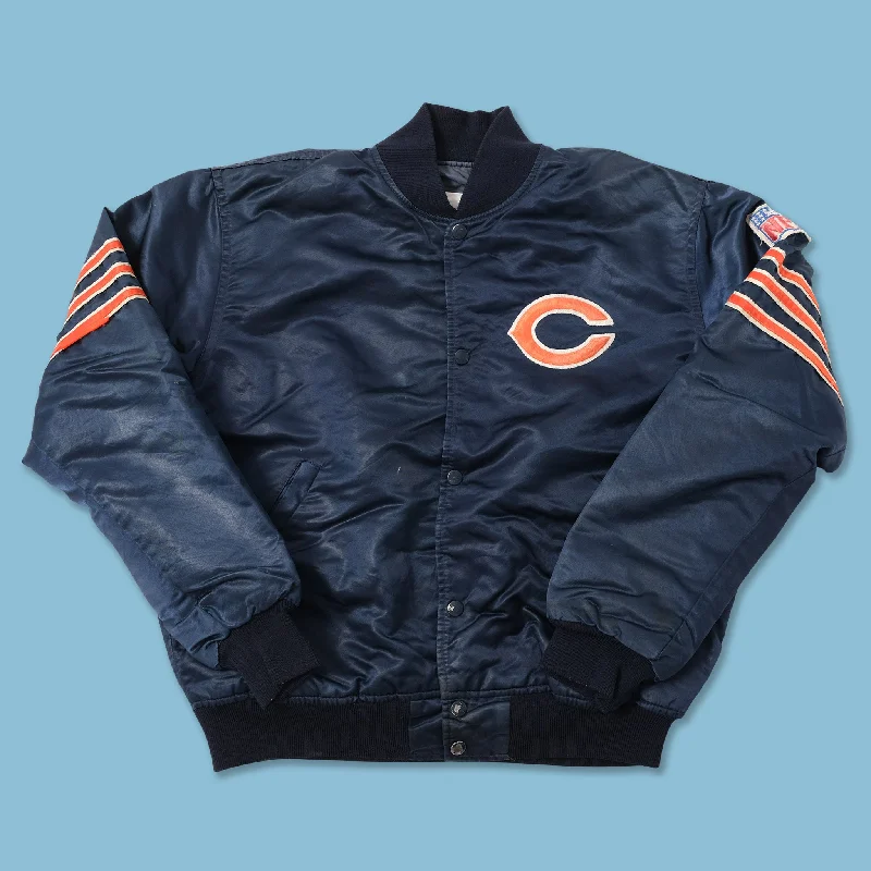 - Rabbit grass rack to prevent waste food boxVintage Starter Chicago Bears Satin Bomber Jacket Medium