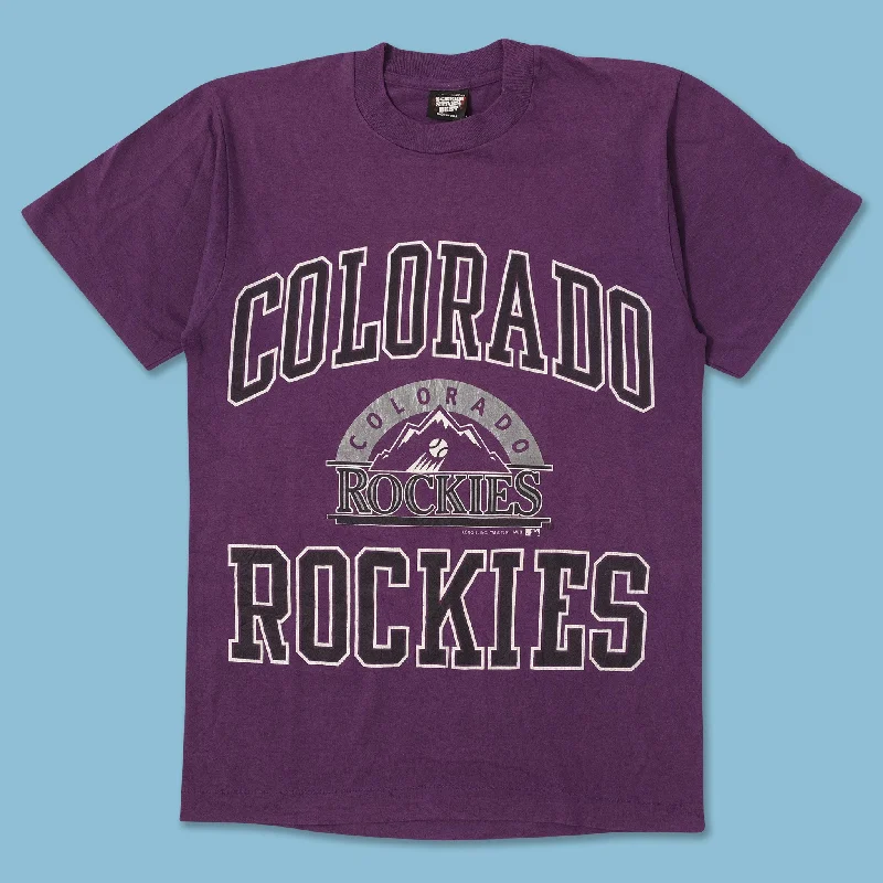 - Remote interactive pet feeder1991 Colorado Rockies T-Shirt Small