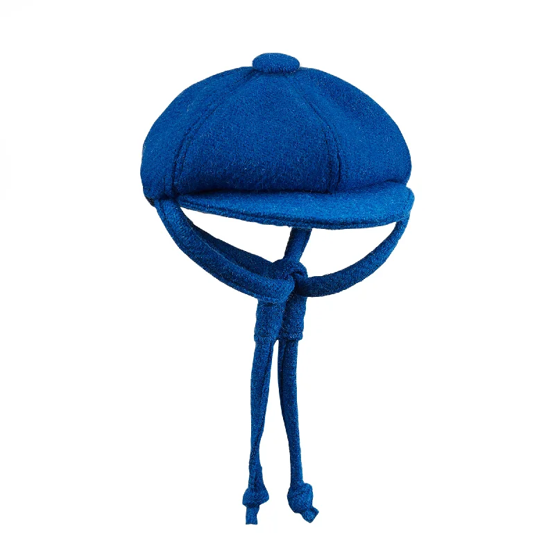 - Natural latex pet mattressHerbert Cobalt Blue Harris Tweed Baker Boy Dog Hat