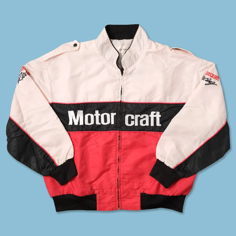 - Cat anti-jump window safety netVintage Motorcraft Racing Jacket Large