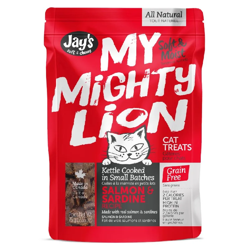  . **Price and Purchasing**  My Mighty Lion Salmon & Sardine 75g