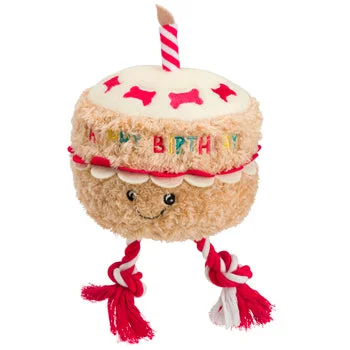 - Air box TSA certified check-inBirthday cake with rope toy