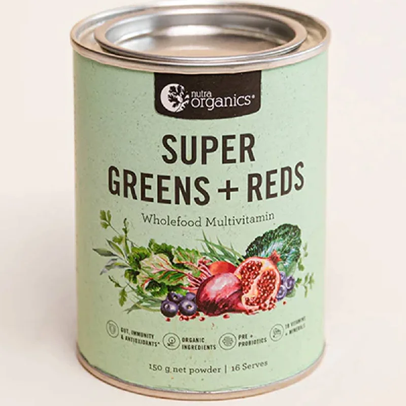  -Cost-effective dog foodNutra Organics Super Greens + Reds Powder 150g